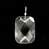 Clear Quartz Faceted Pendant - New Earth Gifts