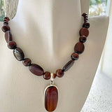 Red Tiger Eye Necklace