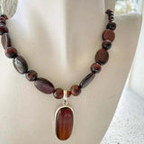 Red Tiger Eye Necklace