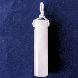 Rose Quartz Cylinder Pendant - New Earth Gifts