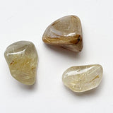 Rutile Quart Polish Tumbled Stone 1pc - New Earth Gifts