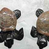 Gemstone Sea Turtles Pair - New Earth Gifts