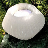 Selenite Candle Holder - New Earth Gifts