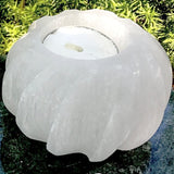 Selenite Candle Holder - New Earth Gifts