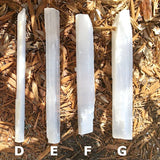 Selenite Log - Extra Large Selenite Sticks - New Earth Gifts