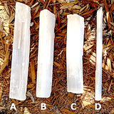 Selenite Log - Extra Large Selenite Sticks - New Earth Gifts