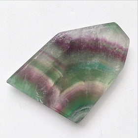 Fluorite Flourished Slab - Vibrant Colors For Sale New Earth Gifts