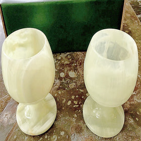 Onyx Goblet 2-pc Set - New Earth Gifts