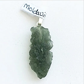 Moldavite pendant - New Earth Gifts