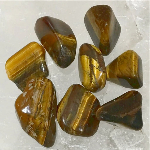 Tiger Eye 1 pc Tumbled Stone-New Earth Gifts