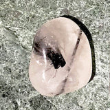 Tourmalinated Quartz 1 pc Tumbled Stone - New Earth Gifts