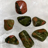 Unakite Polish Tumbled Stone 1 pc - New Earth Gifts