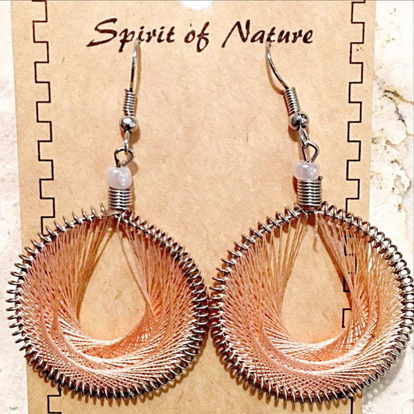 Thread Earrings Central American Style - New Earth Gifts and Beads