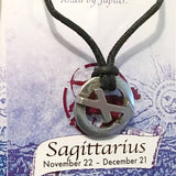 Zodiac Pewter Pendant Necklace | New Earth Gifts