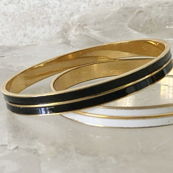 Bangle Bracelet 2 piece gold set | New Earth Gifts