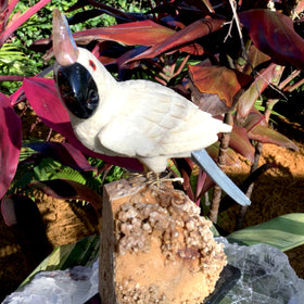 Peruvian Gemstone Cockatoo - New Earth Gifts and Beads